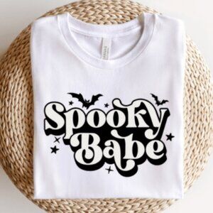 Spooky Babe tshirt unsex